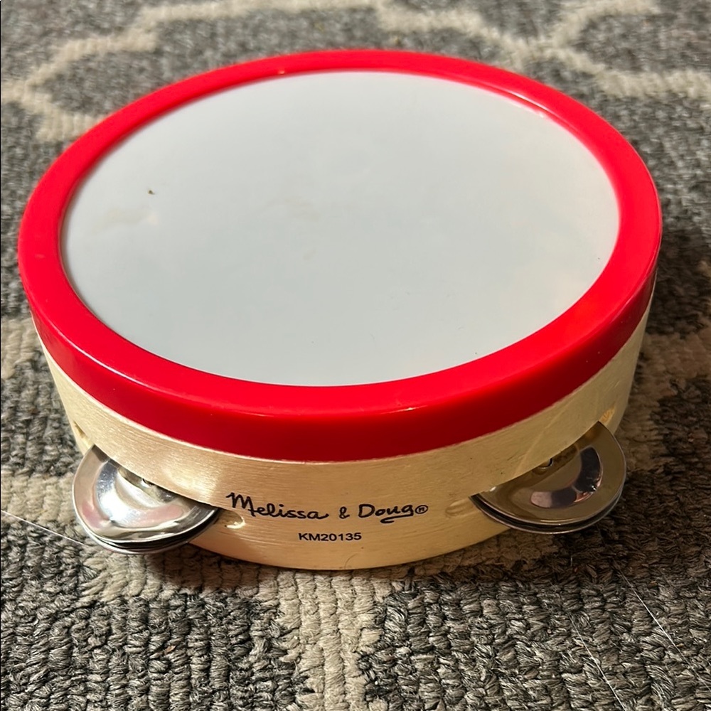 Melissa & Doug Red and Cream Accent Containers